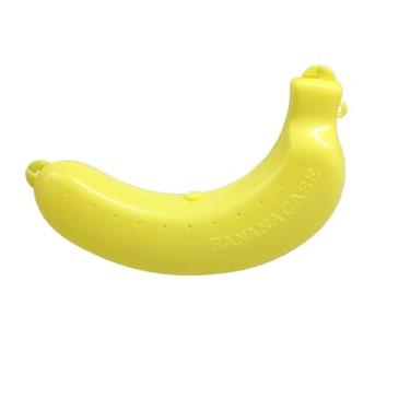 Imagem de Caixa de Armazenamento para Banana Protetora Container Porta Viagem Jornada Almoço Fruta Manter