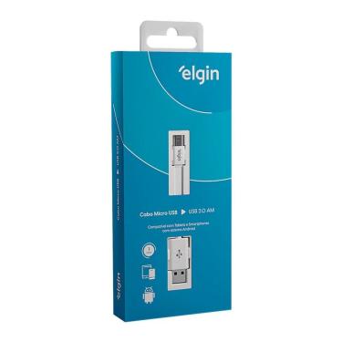 Imagem de Cabo Micro Usb Elgin 2.0 1m