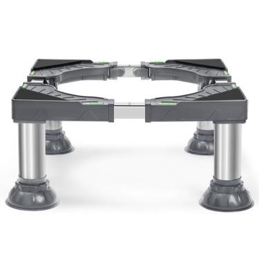 Imagem de Suporte de máquina de lavar roupa Nefish ajustável 40-58 cm 18-21 cm