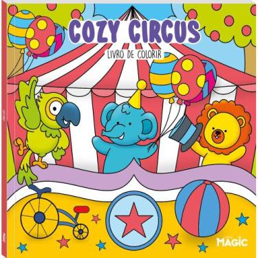 Imagem de Livro - Cozy Circus - Livro de Colorir