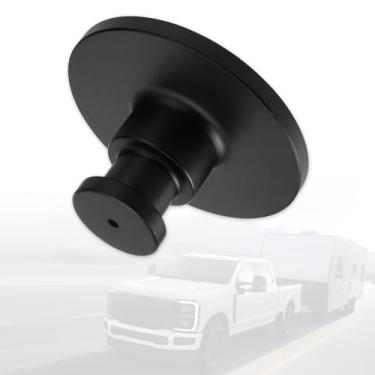 Imagem de WA15 5050 pino principal da quinta roda, pino King da quinta roda de alta resistência com espessura da placa de reforço de 5 cm e 1/5.1 cm, soldável, substituição direta para Dayton 11-0212 Batco 11