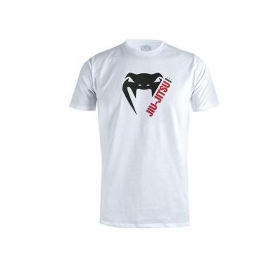 Imagem de Camiseta Masculina Venum Basic Liht Jiu Jitsu Branca-Masculino
