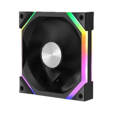 Imagem de Ventoinha De Computador ARGB PWM Silenciosa De 12cm 12V 45CFM 600-1500