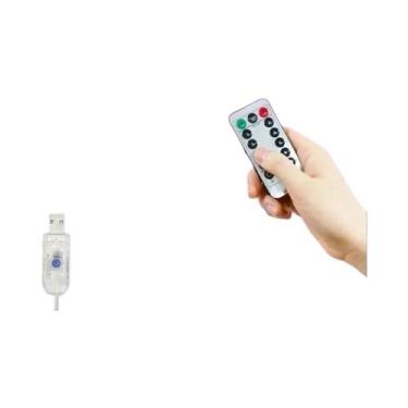 Imagem de Luzes De Cortina LED Com Controle Remoto USB 3 4 6M Para Decoração De 