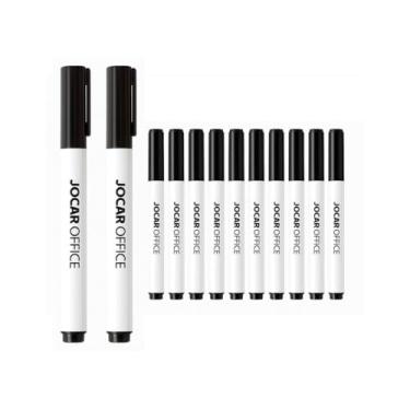 Imagem de Marcador Permanente Preto: Kit 12 Unidades Profissional