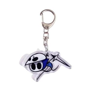 Imagem de Chaveiro Acrílico Hollow Knight Anime, Charme Criativo Para Bolsa, Pin