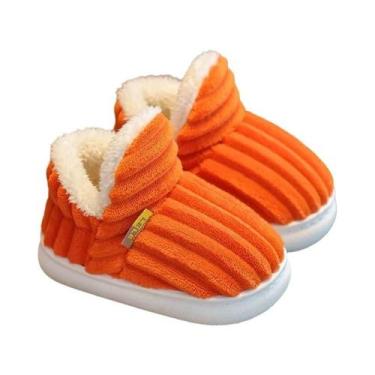 Imagem de Chinelos De Inverno Para Crianças, Antiderrapantes, Sola Macia, Quente