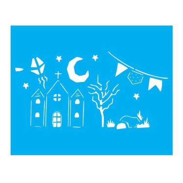 Imagem de Stencil Tamako São João - 20X25Cm - Ref B747