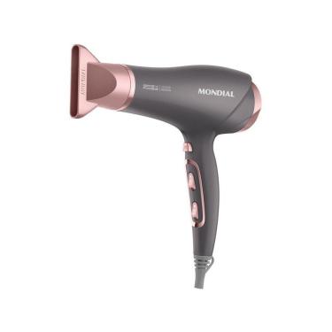 Imagem de Secador de Cabelo Mondial Keratin Grafite e Rosé-Unissex