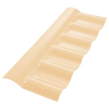 Imagem de Cumeeira Central Articulada Plan Pvc 88x37 Marfim - P3030020 - Afort