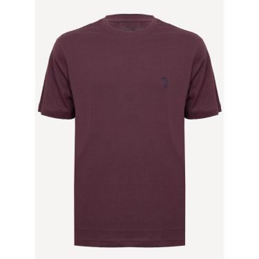 Imagem de Camiseta Aleatory Lisa Roxo Beringela-Masculino