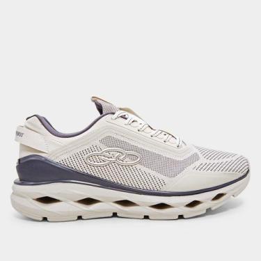 Imagem de Tênis Olympikus Beats Masculino, Chumbo, Bege, 40