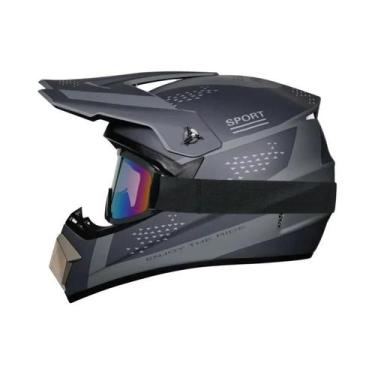 Imagem de Capacete Infantil Off-Road para Motocross, Cross Bike e Downhill (DH),