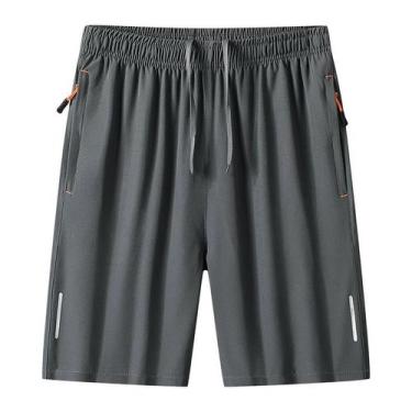 Imagem de Shorts Esportivos de Basquete Masculino - Soltos, Casuais e para Verão