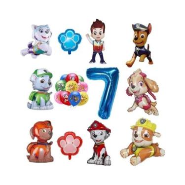 Imagem de Balão De Alumínio Patrulha Canina Skye E Chase Para Decoração De Festa