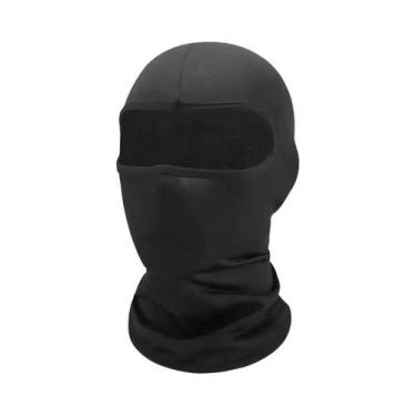 Imagem de Balaclava Preta De Proteção UV Total Para Mulheres E Homens, Ideal Par