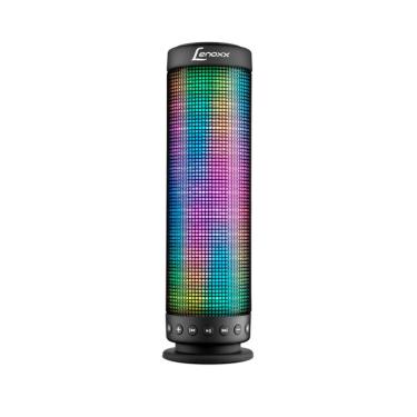 Imagem de Caixa de Som Portátil LENOXX BT503 20W RMS Bluetooth USB SD com Iluminação LED RGB Preto