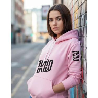 Imagem de Moletom 1kilo Rap Deixe-me Ir Lançamento Top Blusa De Frio - Marinho S