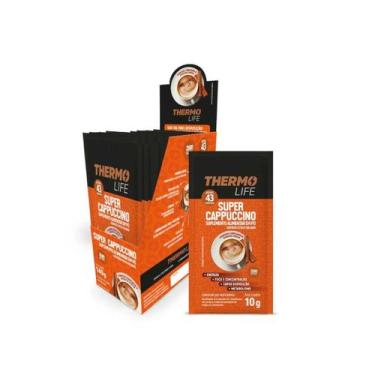 Imagem de Display Super Cappuccino Super Café Sem Açúcar Sem Glúten Thermo Life 