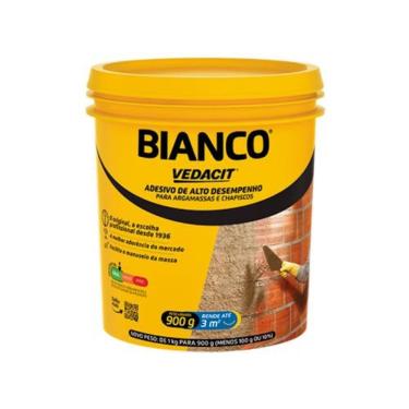 Imagem de Aditivo para Argamassa Bianco 900ML Resina Sintética para Aderência e Impermeabilidade Vedacit