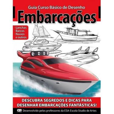 Imagem de Revista Guia Curso Básico de Desenho Embarcações - Editora On Line