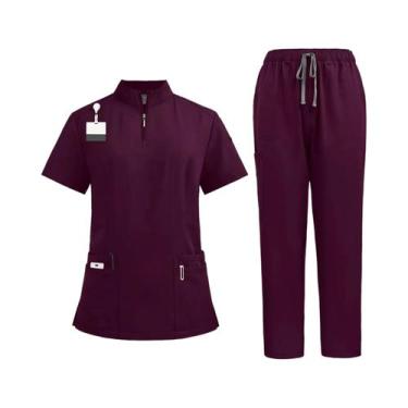 Imagem de Conjunto De Uniformes Cirúrgicos Unissex Para Enfermeiros, Salões De B