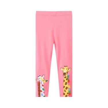 Imagem de Calças Leggings Justas Para Bebês E Crianças 2-7 Anos, Moda Adorável, 