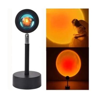 Imagem de LUMINARIA LED PROJETOR DE LUZ SUNSET POR DO SOL LEY-244
