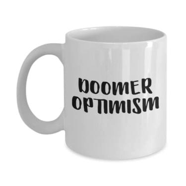 Imagem de Caneca Doomer Optimism - Presentes Doomer - Caneca de café de 325 ml