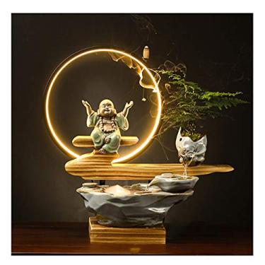 Imagem de jinyi2016SHOP Estátua de urso gradiente para decoração de mesa, decoração de mesa, decoração de quarto, multifuncional, escultura de sala de estar (Tipo: E)