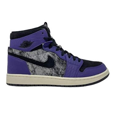 Imagem de Nike Jordan 1 High Bayou Boys Men's Purple Black Green (Numeric_12)