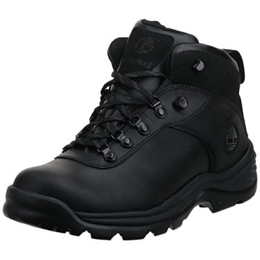 Imagem de Timberland Bota masculina Flume impermeável para caminhada, Grão integral preto, 13
