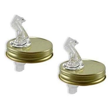 Imagem de Magnuson Industires 4U-YE3M-73XH Pote de vidro bico de derramamento tamanho normal pacote com 2