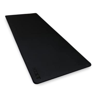 Imagem de NZXT Mouse Pad MXL900 - MM-XXLSP-BL - 900 mm x 350 mm - Revestimento resistente a manchas - Superfície de baixa fricção - Superfície macia e lisa - Base de borracha antiderrapante - Preto