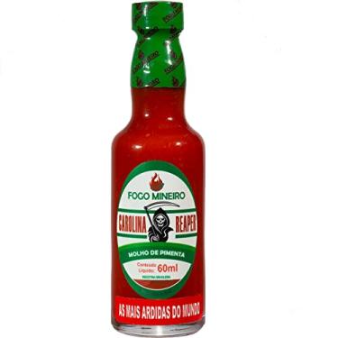 Imagem de Molho Pimenta Carolina Reaper Legitima 60ml - Fogo Mineiro