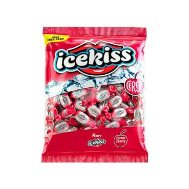 Imagem de Bala Dura Icekiss Cereja Pacote 500g