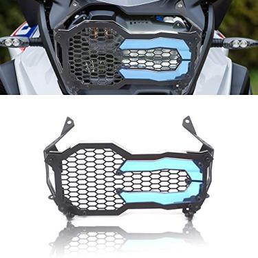 Imagem de Drmsta Protetor de farol de motocicleta capa de grade para BMW R1250GS R1200GS R 1250 GS Adventure R 1200 GS ADV/LC Patch de lâmpada acrílica