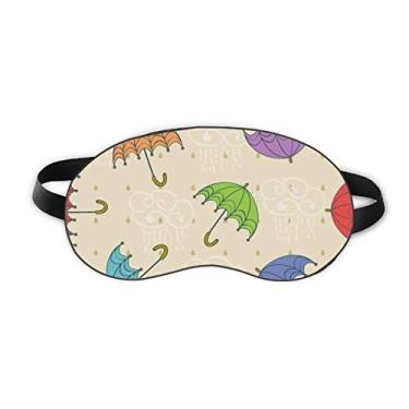 Imagem de Sombrinha sombreada noturna macia para chuva e chuva gotejamento sol sono sombra sombra