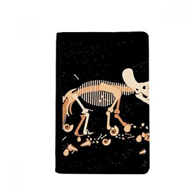 Imagem de Carteira Bones Bone Miniatura Dinossauro Passaporte Carteira Notecase Burse Bolsa para Cartão
