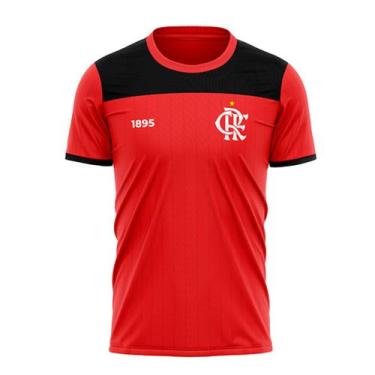 Imagem de Camiseta Flamengo Grasp Rubro Negro Mengão - Braziline
