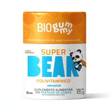 Imagem de Super Bear - Suplemento Multivitaminico C/30 Gomas - Zero Açúcar - Biogummy