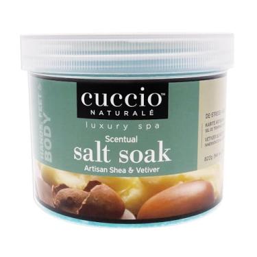 Imagem de Cuccio - Luxury Spa Scentual Salt Soak - Artisan Shea and Vetiver - for Unisex - Bath Salts - 29 oz