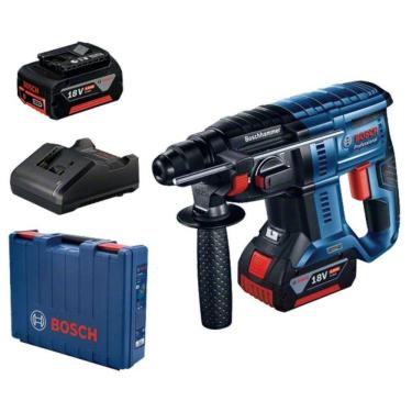 Imagem de Martelete Perfurador SDS Plus com 2 Baterias 18V e Carregador BOSCH