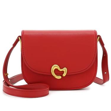 Imagem de Bolsa transversal verde elegante da Scarleton, Vermelho E, Small