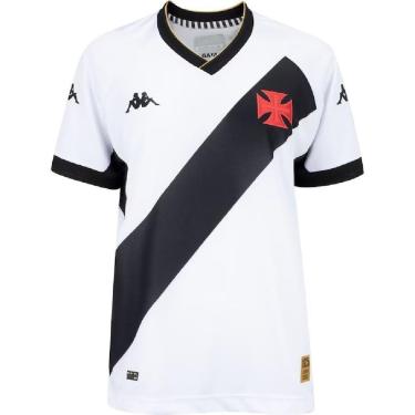 Imagem de Camiseta Kappa Vasco Kombat Away Player 23 Infantil-Masculino