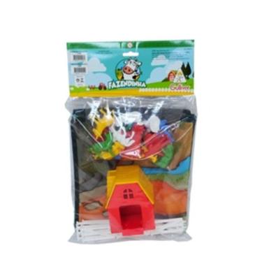 Imagem de Gulliver Playset Tapete Grande Fazendinha Figuras, Casinha e Cercas