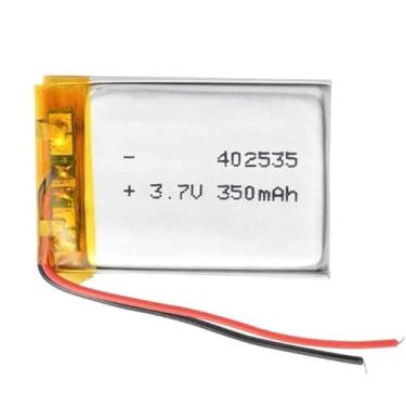 Imagem de Bateria recarregável de polímero de lítio 402535 3 7 V 350 mAh para GPS MP3 MP4 MP5 Toy Smart Watch Driving Recorder Bateria de lítio - 1 peça