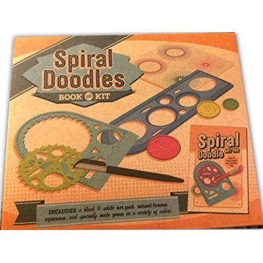 Imagem de Kit de arte em espiral com bloco de canetas para livros