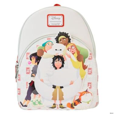 Imagem de Loungefly Disney Big Hero 6 10th Anniversary Baymax Gang Mini Backpack
