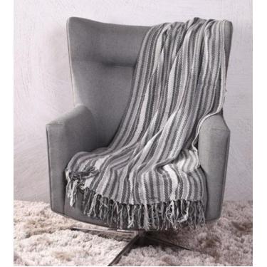 Imagem de Manta Xale de sofá Decor Tessi premium 1,50mx1,20 com franja - Tessi B